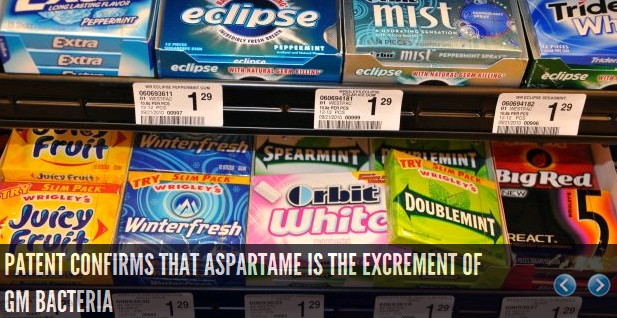 Aspartame is Made of GMO Bacteria Feces