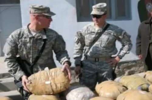 Troops Protect Government Drug Dealing