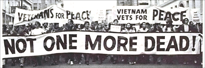 Vietnam Veterans Marching For Peace